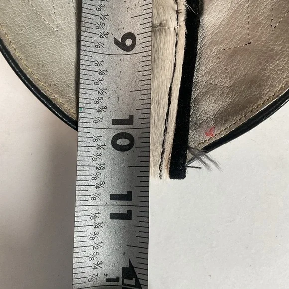 Vintage Larry Mahan Cow Hair Cowgirl Pony Boots 8 B - Picture 7 of 16